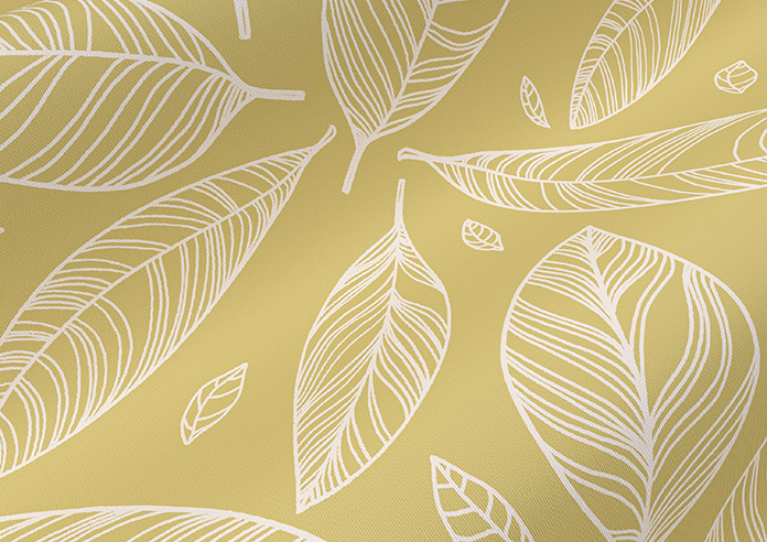 Falling Leaves, Citrine - Twist&Fit Roller Blind - Image 4